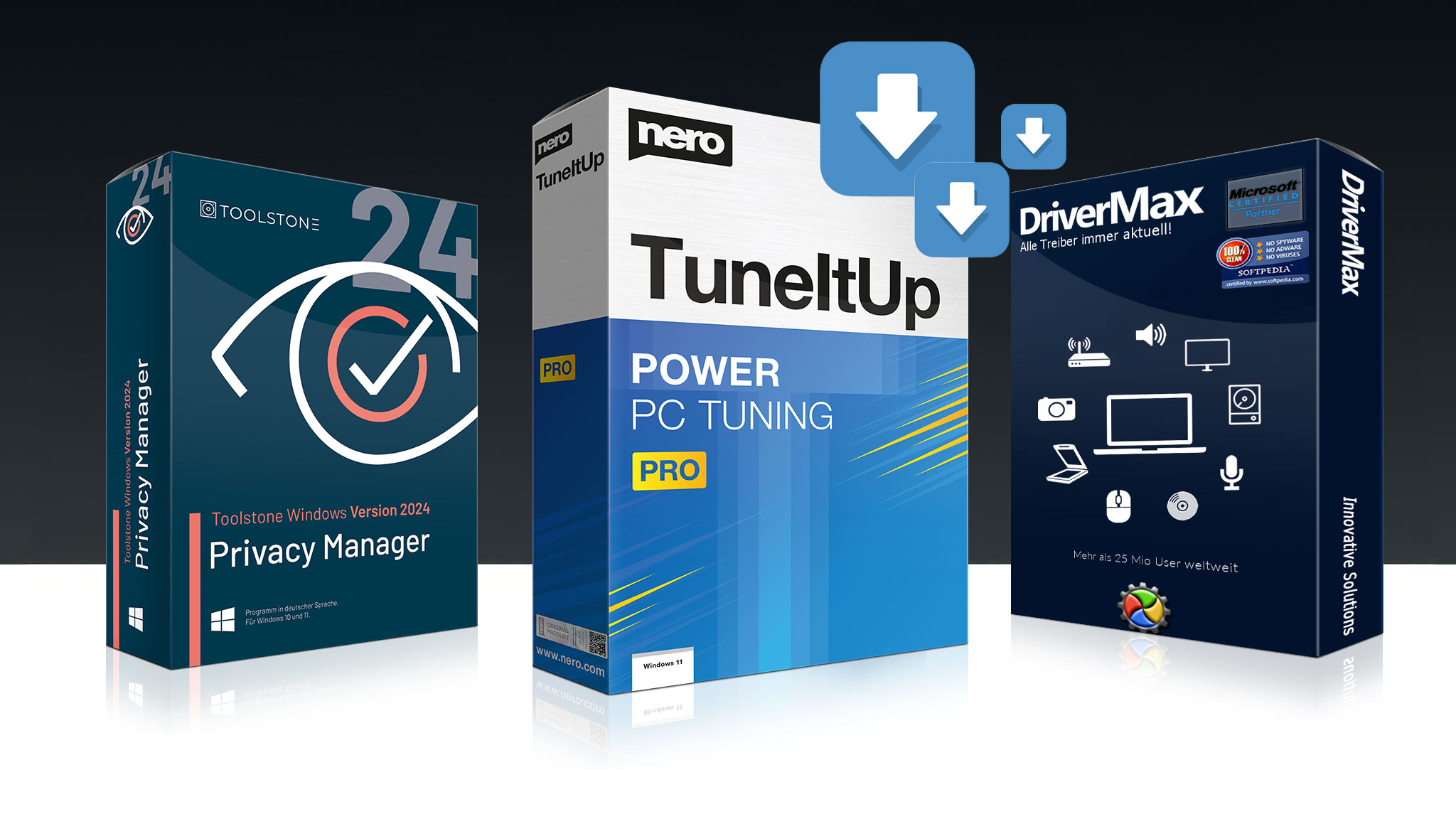 Vorteilcenter mit vielen Downloads